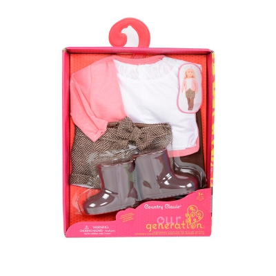 Одяг та аксесуари - Набір одягу для ляльки OUR GENERATION Міська класика (BD30116Z)#2