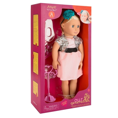 Куклы - Набор с куклой OUR GENERATION Модницы Аня 46 см аксессуары (BD31052Z)#2