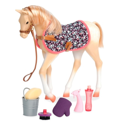 Транспорт і улюбленці - Конячка OUR GENERATION Скарлет 26 см аксесуари (BD38012Z)#2