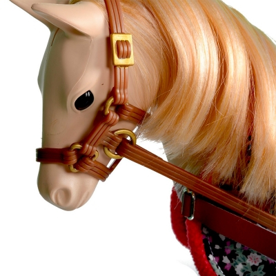 Транспорт і улюбленці - Конячка OUR GENERATION Скарлет 26 см аксесуари (BD38012Z)#4