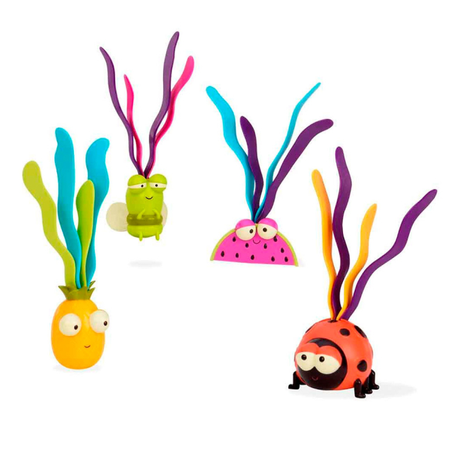 Іграшки для ванни - Іграшка  для ванни Battat Нагодуй бегемота (BX1522Z)#4