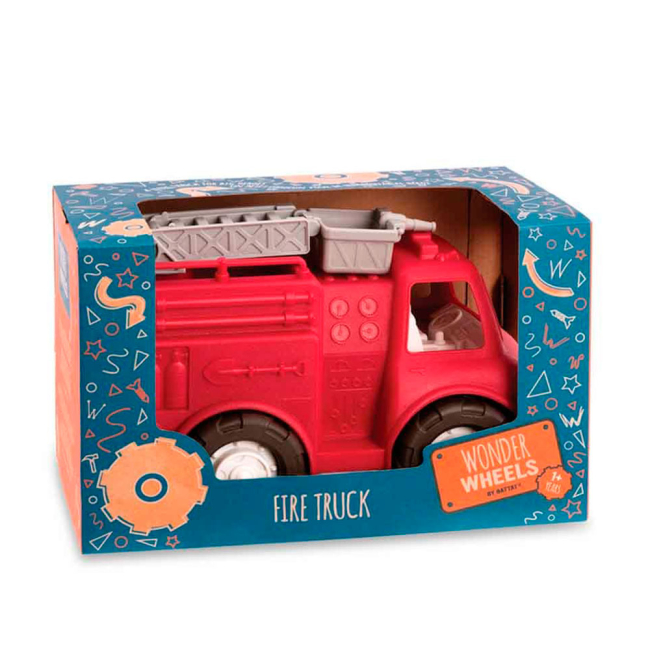 Транспорт і спецтехніка - Баттатомобіль Battat Пожежна машина (VE1004Z)#3