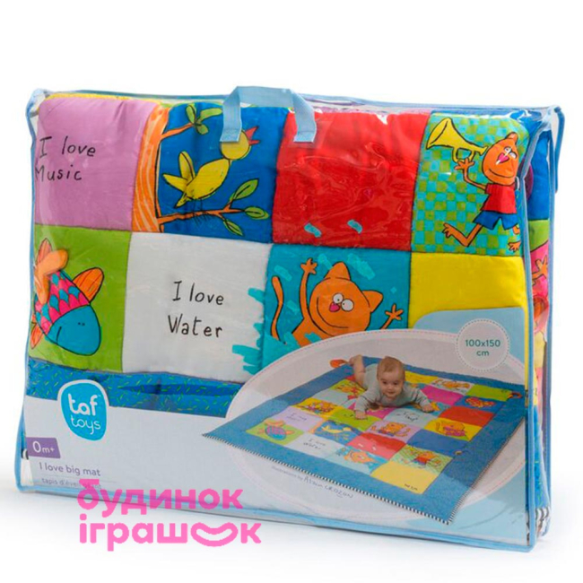 Развивающие коврики - Развивающий большой коврик Веселые котята Taf Toys (10845)#2