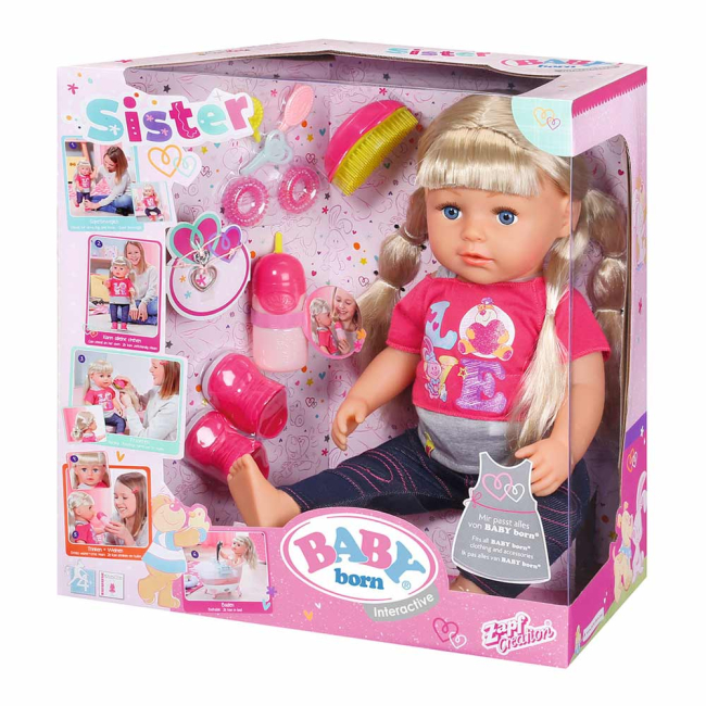 Пупси - Лялька Baby Born Старша сестричка (820704)#3