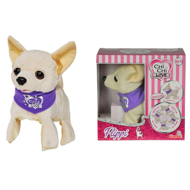 М'які тварини - Інтерактивна іграшка Chi Chi Love Чіхуахуа Фліппі 22 см (5897257)#2