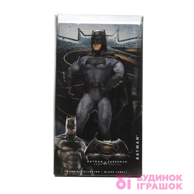 Куклы - Кукла Бэтмен в плаще Barbie Бэтмен против Супермена Коллекционная (DGY03 / DGY04)#2
