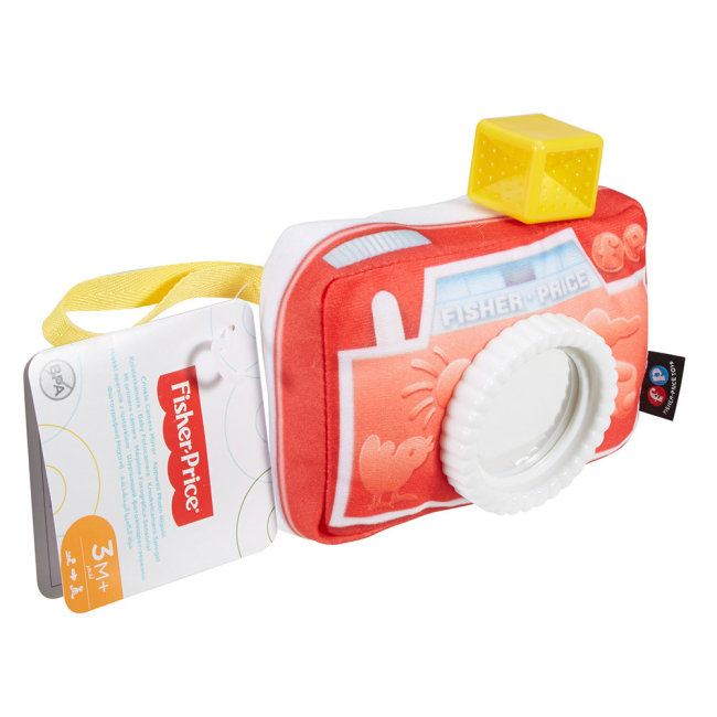 Подвески, мобили - Мягкая игрушка-подвеска Фотоаппарат Fisher-Price (DFR11)#2