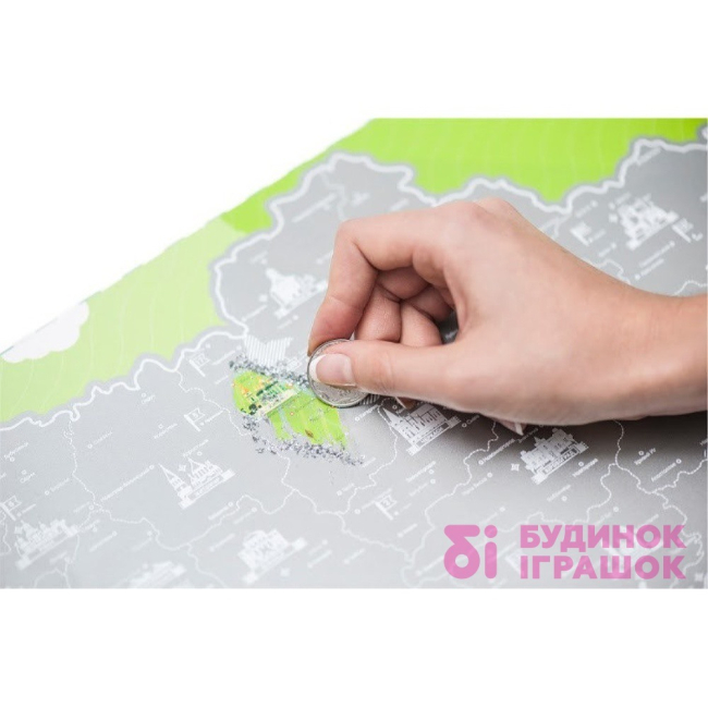 Скретч-карти і постери - Скретч карта Моя Україна 1DEA.me Travel Map (4820191130050)#2