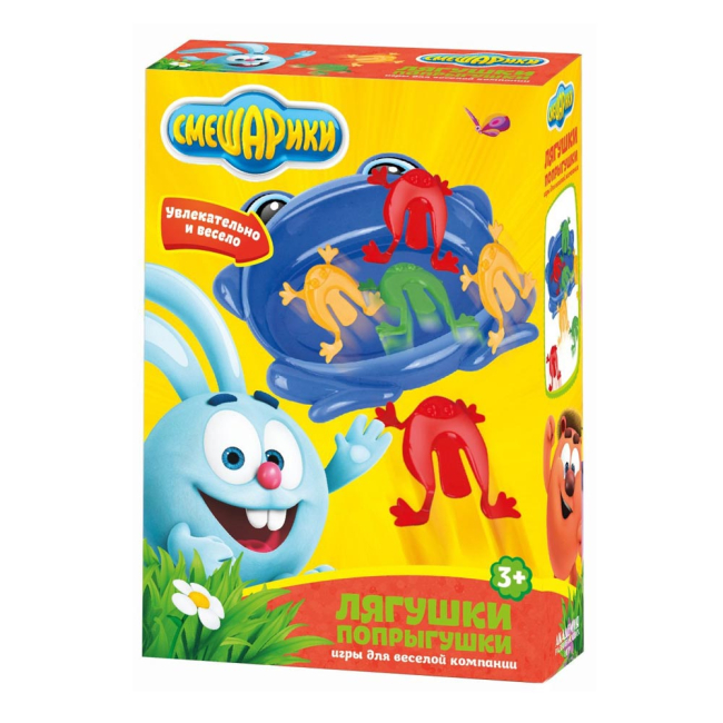 Настольные игры - Игровой набор Лягушки попрыгушки АРИ Смешарики (8106)#2