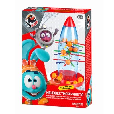 Настольные игры - Игровой набор Неизвестная ракета АРИ Смешарики Пин-код (8113)#2