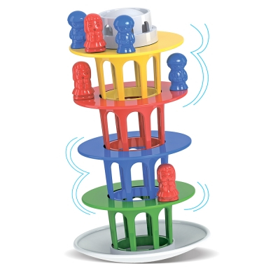 Настольные игры - Игровой набор Наклонная Башня АРИ Смешарики Пин-код (8131)#3