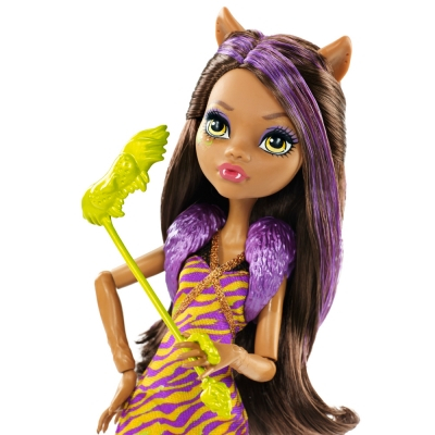 Куклы - Кукла MH серии Добро пожаловать в MONSTER HIGH Бешеная вечеринка Клодин Вульф (DNX18/DNX19)#3
