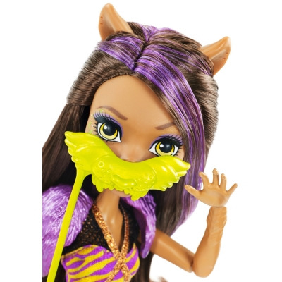 Куклы - Кукла MH серии Добро пожаловать в MONSTER HIGH Бешеная вечеринка Клодин Вульф (DNX18/DNX19)#4