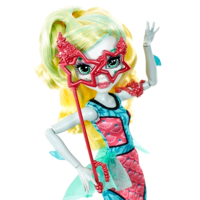 Куклы - Кукла MH серии Добро пожаловать в MONSTER HIGH Безумная вечеринка Лагуна Блю (DNX18/DNX21)#3