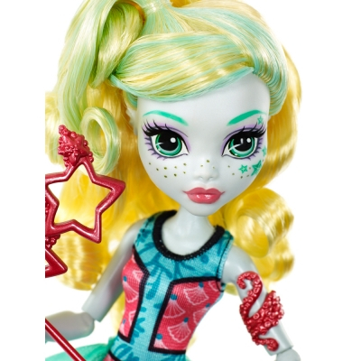 Куклы - Кукла MH серии Добро пожаловать в MONSTER HIGH Безумная вечеринка Лагуна Блю (DNX18/DNX21)#4