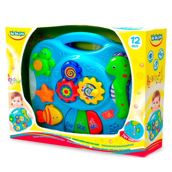 Розвивальні іграшки - Музична іграшка Bebelino Морський світ зі світловим ефектом (57114)#2