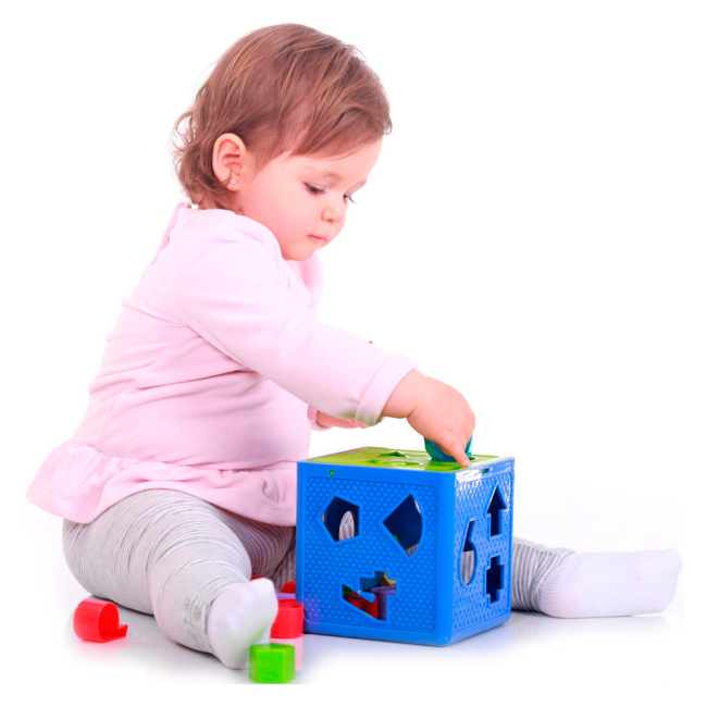 Розвивальні іграшки - Сортер Bebelino Куб (57116)#3