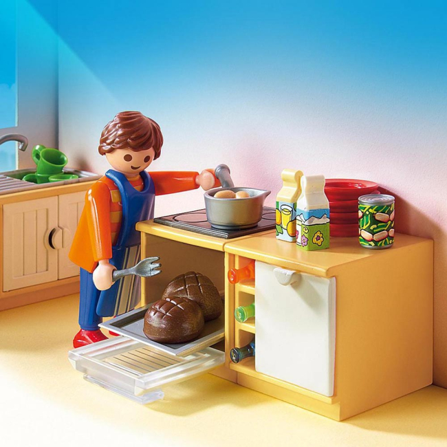 Конструктори з унікальними деталями - Конструктор PLAYMOBIL Кухня (5336) (4008789053367)#3