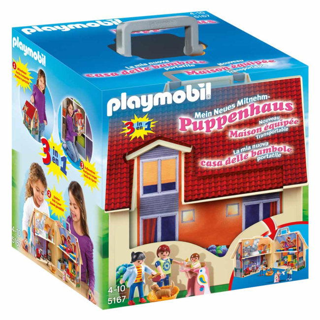 Конструктори з унікальними деталями - Конструктор Playmobil Dollhouse Ляльковий дім Візьми з собою (5167) (4008789051677)#2