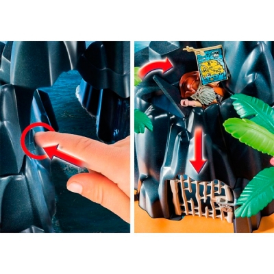 Конструкторы с уникальными деталями - Конструктор Playmobil Остров сокровищ (6679) (4008789066794)#4