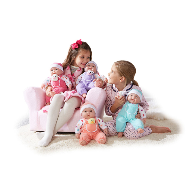 Пупсы - Пупс мягкий с собачкой JC Toys (JC35065-1)#4