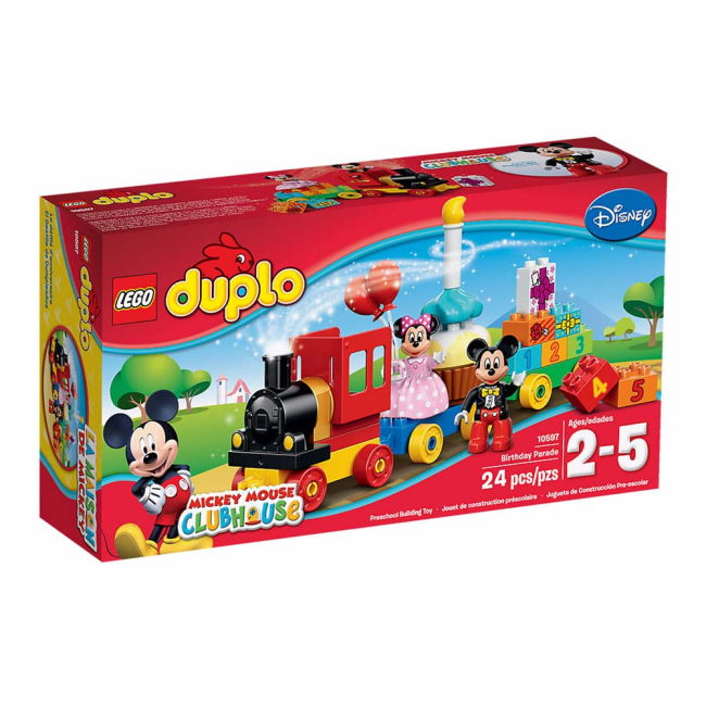Конструкторы LEGO - Конструктор LEGO Duplo День рождения Микки и Минни (10597)#5