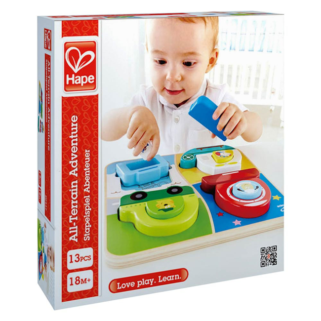 Розвивальні іграшки - Пазл HAPE Види транспорту (E0437)#2