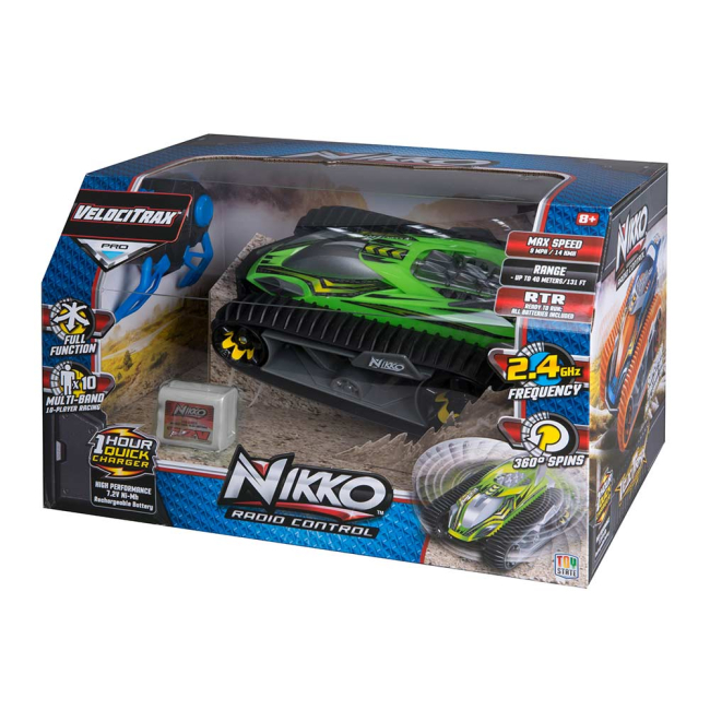 Радиоуправляемые модели - Машинка Nikko Velocitrax на радиоуправлении зеленая (90222)#2
