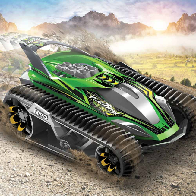 Радиоуправляемые модели - Машинка Nikko Velocitrax на радиоуправлении зеленая (90222)#3