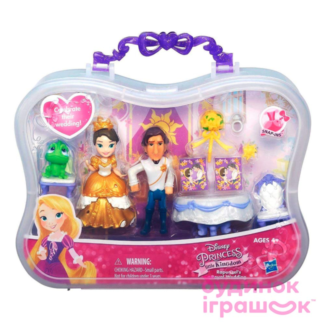 Куклы - Игровой набор Disney Princess Рапунцель и королевская свадьба (B5341/B5343)#4