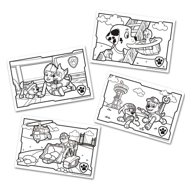 Товары для рисования - Переносной планшет Paw Patrol с раскрасками (SM26501)#2