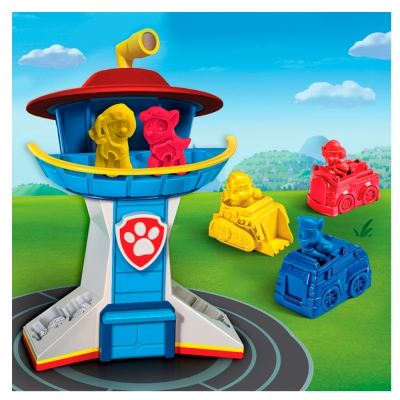 Набори для ліплення - Набір для творчості з пластиліном Paw Patrol Бухта пригод (SM26502)#3