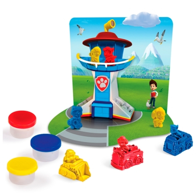 Набори для ліплення - Набір для творчості з пластиліном Paw Patrol Бухта пригод (SM26502)#4