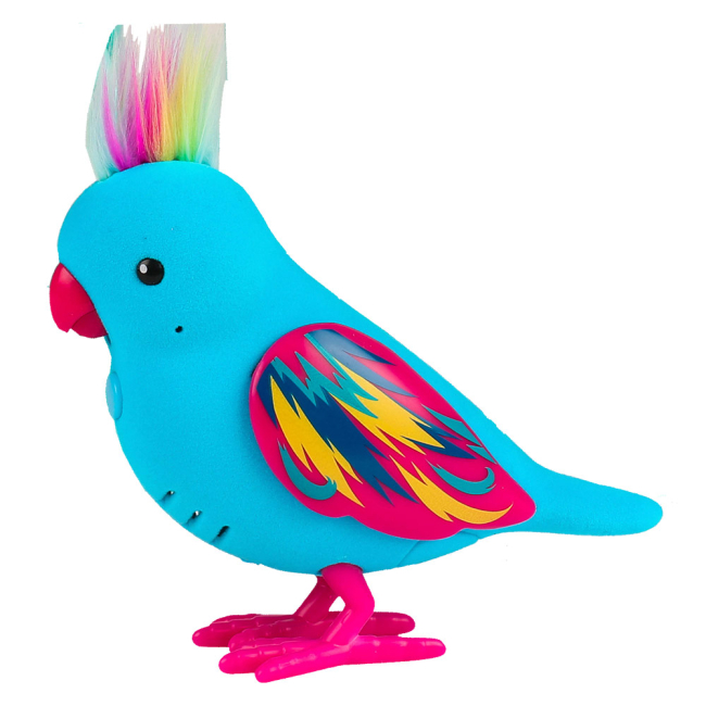 Фігурки тварин - Інтерактивна іграшка Little Live Pets Пташка у клітці Райдужний Ріккі (28240)#3