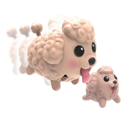 Фігурки тварин - Ігрова фігурка Chubby Puppies Лабрадудл (SM56700-3)#2