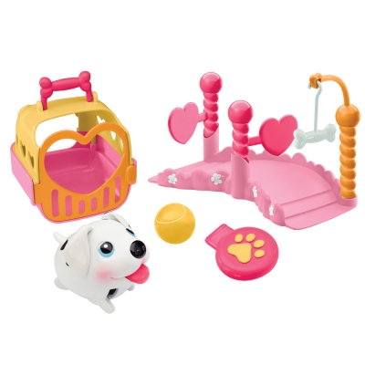 Фигурки животных - Игровой набор Chubby Puppies на прогулке Далматинец (SM56701-1)#5