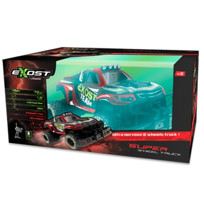 Радіокеровані моделі - Машинка на р / у Exost Silverlit Джип Super Wheеl Truck Silverlit (121)#4