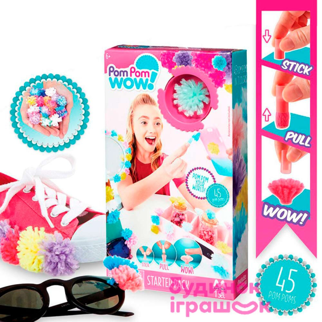 Наборы для творчества - Игровой набор Pom Pom Wow! - МОДНИЦА (48525-PPW)#2