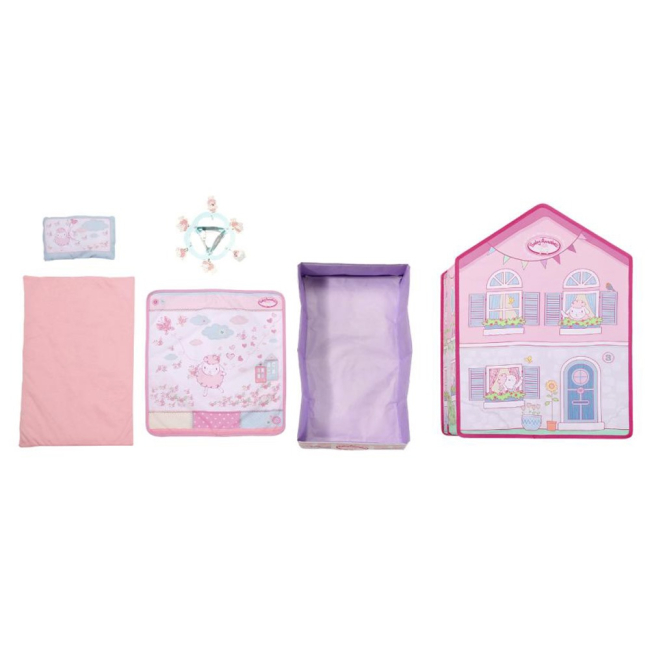 Мебель и домики - Домик для куклы Baby Annabell Розовые сны с аксессуарами Zapf Creation (794425)#2