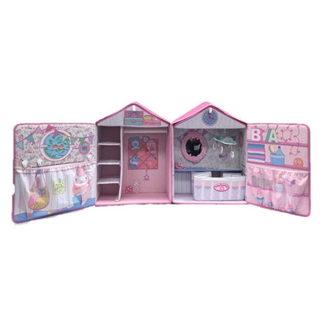 Мебель и домики - Домик для куклы Baby Annabell Розовые сны с аксессуарами Zapf Creation (794425)#5