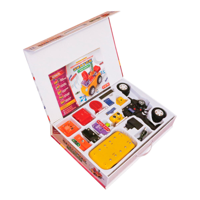 Научные игры, фокусы и опыты - Набор для опытов Znatok Умная машина 10 проектов (REW-K70691)#2