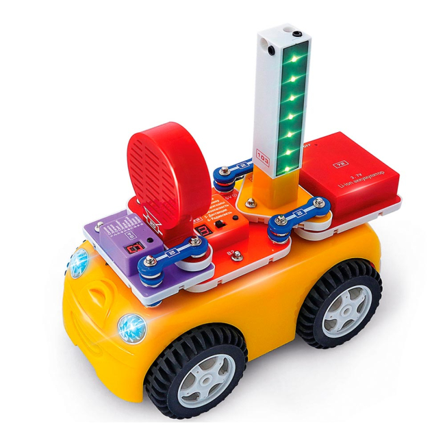 Научные игры, фокусы и опыты - Набор для опытов Znatok Умная машина 10 проектов (REW-K70691)#3