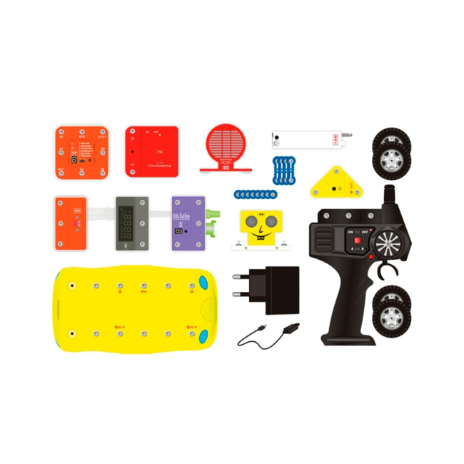 Научные игры, фокусы и опыты - Набор для опытов Znatok Умная машина 10 проектов (REW-K70691)#4