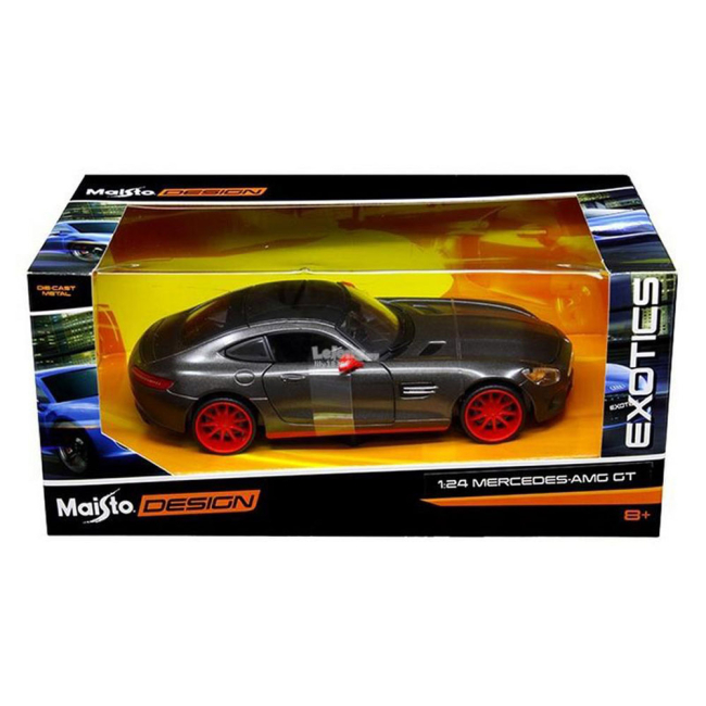 Автомоделі - Автомодель іграшкова Mercedes - AMG GT Maisto (32505 met. Grey) (32505 met. grey)#4