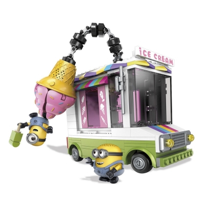 Конструкторы с уникальными деталями - Конструктор Mega Bloks Фургончик з морозивом (DPG73)#3