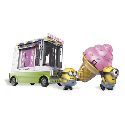 Конструкторы с уникальными деталями - Конструктор Mega Bloks Фургончик з морозивом (DPG73)#4