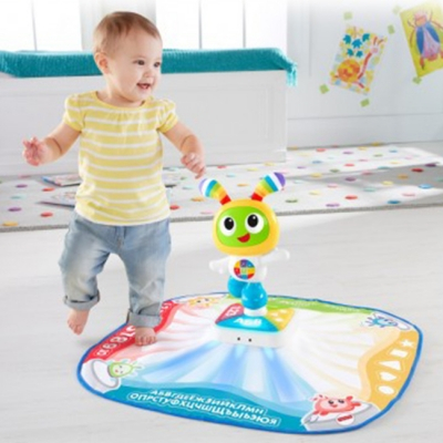 Развивающие коврики - Интерактивная грушка Fisher-Price Танцевальный коврик БиБо (DTB21)#4