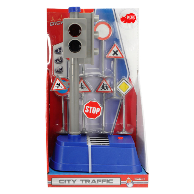 Транспорт и спецтехника - Игровой набор Светофор и дорожные знаки Simba Dickie Toys (3741001)#3