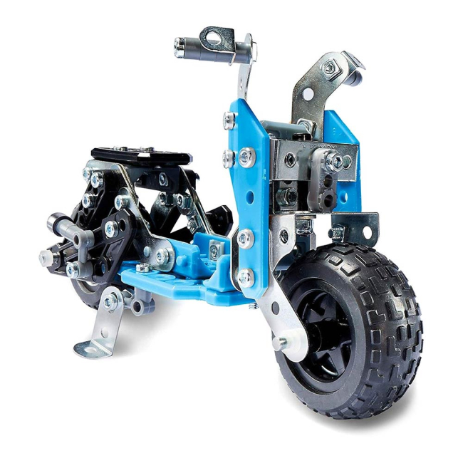 Конструктори з унікальними деталями - Іграшка конструктор 242 деталей Meccano 15 моделей (6028580)#4