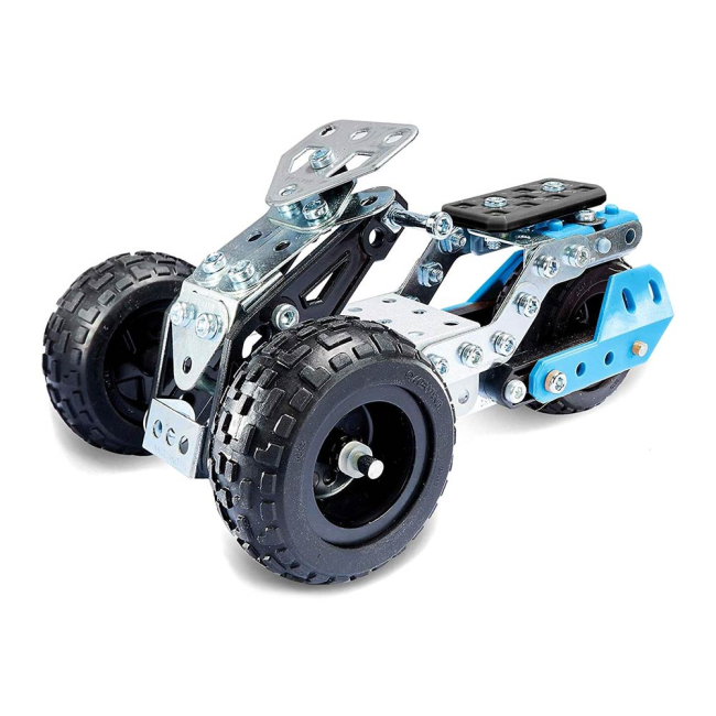 Конструктори з унікальними деталями - Іграшка конструктор 242 деталей Meccano 15 моделей (6028580)#5